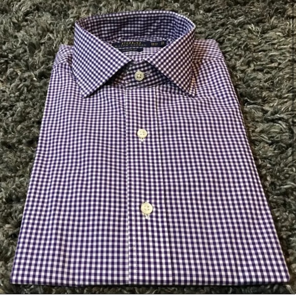 Polo Ralph Lauren Other - POLO Purple & White Button Down Shirt